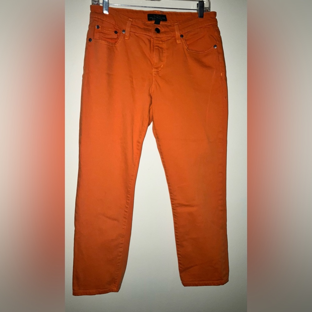 Lauren Ralph Lauren Orange Jeans
